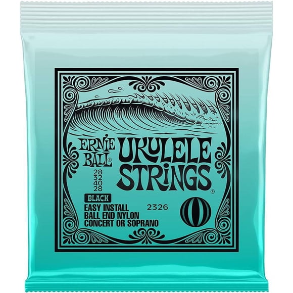 p02326 Concert/soprano Nylon Cuerdas Ukelele Ernie Ball