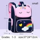 thumbnail image 1 of Kid Backpack for Girl Rainbow Unicorn Print Teen School Bag for 2-16Y Cute Kawaii Children Girl Backpack Waterproof BookBag, 1 of 3