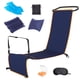 thumbnail image 5 of Extensor de asiento cómodo para reposapiés de avión portátil para dormir en, 5 of 5
