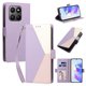 thumbnail image 2 of Funda Cartera para Honor 400 Smart con Cierre Magnético, Tricolor, Morado, 2 of 6