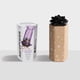 thumbnail image 5 of Coffee Press AeroPress Clear Purple, método de preparación 3 en 1, 5 of 8