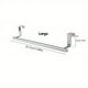 thumbnail image 1 of 1pc Stainless Steel Towel Rack - Punch-Free Cabinet Door Back Rag Rack for Bathroom Towel Storage and Organization, 1 of 4