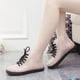 thumbnail image 4 of Botas de lluvia cortas, diseño transparente, antideslizantes, a la moda, estilo elegante, duraderas, de PVC, impermeables, para adultos y exteriores., 4 of 5