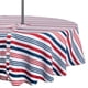 thumbnail image 1 of Mantel redondo DII Patriotic Stripes, resistente a las manchas, 150 cm, 1 of 9