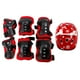 thumbnail image 1 of Juego De Equipo De Protección Para Niños De 7 Piezas, Casco De Ciclismo, Rodilleras, Muñequeras, Rojo, 1 of 3