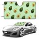 thumbnail image 1 of Parasol para Auto Desmarcar Diseño Aguacate 130cm x 70cm, 1 of 6