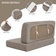 thumbnail image 4 of Fundas elásticas para cojines de autocaravana Gollense - Juego de 4 (T-Khaki), 4 of 7