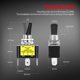 thumbnail image 4 of Interruptor DaierTek 30A 12V DC con LED rojo para coche y camión, 2 unidades, 4 of 6