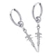 thumbnail image 5 of Pendientes De Acero Inoxidable Pendiente Largo Clip De Oreja Pendiente De Oreja Plata 2pcs, 5 of 5