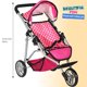 thumbnail image 2 of Cochecito Baby Doll Fash N Kolor con toldo ajustable en mezclilla, 2 of 8