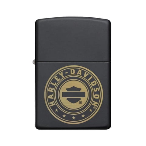 Zippo - Encendedor Harley Davidson Design Negro Zp49197