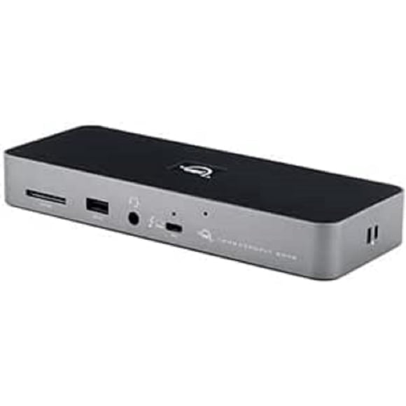Dock OWC Thunderbolt 4 USB4 de 11 puertos, 96 W, gris espacial
