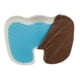 thumbnail image 1 of Cóxico Ortopédico Memoria Espuma Asiento Cool Gel Cojín Silla de oficina Cojín Café, 1 of 3