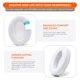 thumbnail image 4 of Almohadillas Wicked Cushions WC PadZ Velour White para Audio Technica, 4 of 7