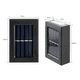 thumbnail image 3 of Pack 12 Foco Luz Aplique Solar Led Para Pared Exterior Luz Fria, 3 of 3