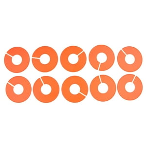 Genérico - Divisores De Talla Para Ropa, Naranja