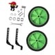 thumbnail image 1 of Ruedas De Entrenamiento Para Bicicleta Infantil, Ruedas Auxiliares De Repuesto Portátiles, Color Verde, 1 of 5