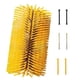 thumbnail image 1 of Cepillo De Masaje Resistente Para Rascar El Ganado, Para Caballos, Alces Y Ciervos, Color Amarillo, 1 of 5
