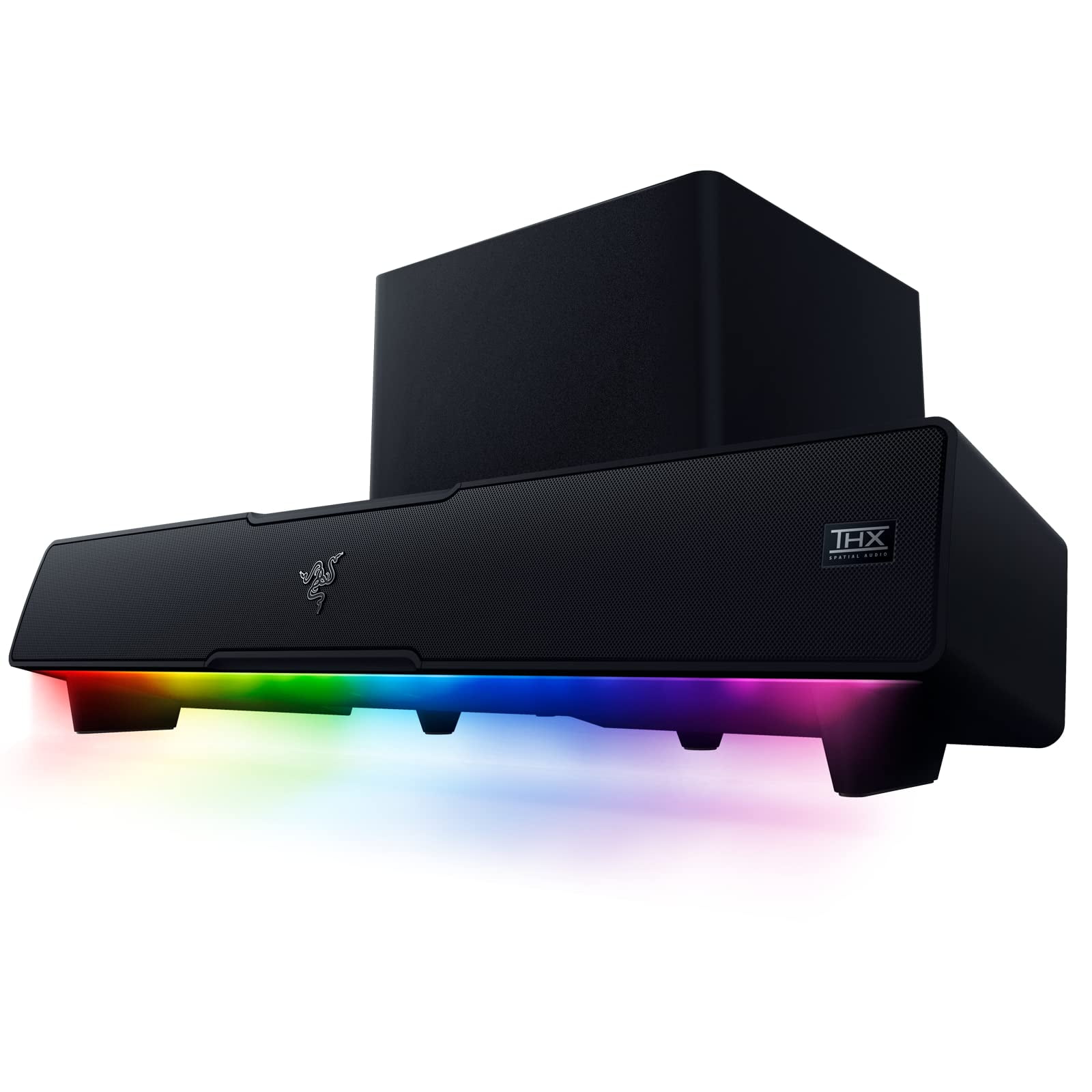 Barra De Sonido Multicontrolador Razer Leviathan V2 Con Subwoofer Bluetooth
