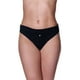 thumbnail image 1 of Calzón Bikini Algodón Lycra Acanalado 20579 Negro XXL, 1 of 2