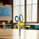 thumbnail image 2 of Scissors School Smart para zurdos, punta roma, para niños, 12,7 cm, original, 2 of 5