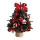thumbnail image 5 of Mini árbol De Navidad Artificial De Mesa Con Luces Para Jardín, Granja, Bar, Blanco Y Rojo, 5 of 5