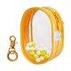 thumbnail image 1 of Mini Bolsa De Mu?eca De PVC, Estuche De Transporte, Estuche De Almacenamiento Impermeable Para Mini Figura Para Mu?eca, Redondo Amarillo, 1 of 5