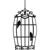 Rienda Libre Graphics - Decomural Bird Cage Ws-18524