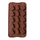 thumbnail image 4 of 2 Moldes De Chocolate Molde De Silicona Molde De Navidad Marrón, 4 of 10