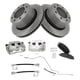 thumbnail image 4 of Kit de frenos traseros TRQ de cerámica para Dodge Ram 2500 3500, 4 of 8