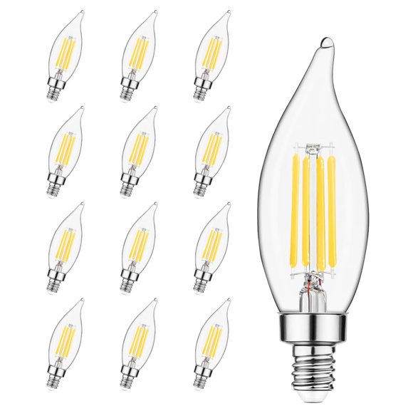 Bombilla LED Sigalux E12 5W 5000K Regulable (12 unidades)