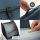 thumbnail image 3 of Carpeta de expansión, carpeta de archivos expandible de bolsillo portátil con etiqueta, 3 of 5