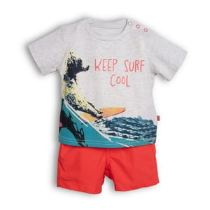 Conjunto Bebe Niño Coral Pillin