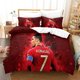thumbnail image 1 of Cristiano Ronaldo Bed Linen Set King for Girls Boys Children 3D Football Star Microfibre Duvet Cover Set Cristiano Ronaldo Printed Bed Set Children's Room Decor, 1 of 3