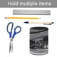 thumbnail image 5 of Harley Davidson-theme Cylinder Pen Holder Pencil Organizer with Flannel Lining PVC Leather Material Cardboard Base for study work 10*8CM, 5 of 6