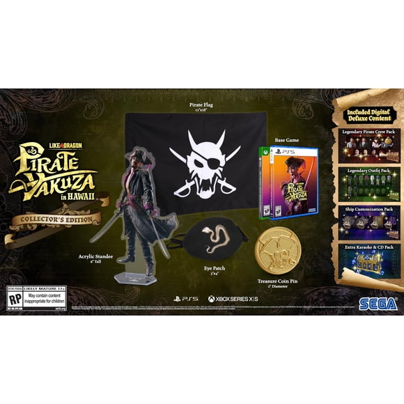 Videojuego SEGA Like a Dragon: Pirate Yakuza en Hawái Xbox