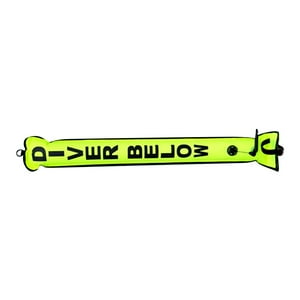 Genérico - High Visibility Scuba Diving Dive Smb Smb Surface Marker Boy Boy Tube Fluo Green