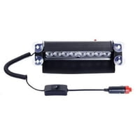 Importclick - Baliza Parabrisa Luz Estroboscópica Led Azul Rojo 12 V