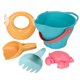 thumbnail image 3 of Juguetes De Playa Para Ni?os, Juego De Juguetes Con Caja De Arena, Cubo De Agua Y Arena, Rastrillo Para Animales De 3 A?os Y Más, 5 Uds., 3 of 5