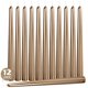 thumbnail image 2 of Velas Cónicas Hyoola 25 cm Oro 12 piezas 8 h de combustión, 2 of 8