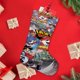 thumbnail image 4 of Yokai Watch Tema: Calcetines de Navidad, fino lino blanco para colgar en escaleras y chimenea, decoración navideña para el hogar, regalo de Navidad.54cm×38cm, 4 of 5