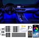 thumbnail image 1 of Luces de coche QVEVDACAR RGB 9‑en‑1 con control por app, 1 of 8