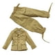 thumbnail image 3 of Conjunto Completo De Uniforme De Escala 1/6 De 2 Piezas Para Figuras Masculinas De Vestir De 12", 3 of 3
