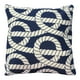 thumbnail image 1 of Funda Cojin Decorativo Diseño Nudo Nautico Azul 45x45, 1 of 3