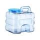 thumbnail image 1 of Contenedor de agua para acampar, cubo de agua de gran capacidad, barril de almacenamiento de agua vacío a prueba de fugas, portador de botella de 7.5L, 1 of 5