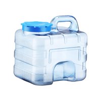 Magideal - Contenedor De Agua Para Acampar, Cubo De Agua De Gran Capacidad, Barril De Almacenamiento De Agua Vacío A Prueba De Fugas, Portador De Botella De 7.5L
