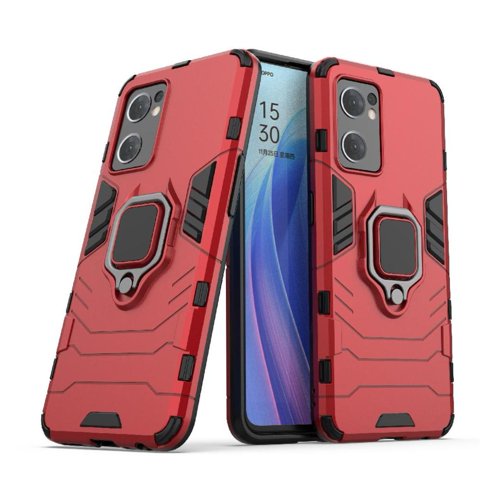 Foxdock Funda Antigolpes Para Oppo Reno 7 5G – Protección Total Con Soporte Y Diseño Robusto