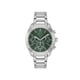 thumbnail image 1 of Reloj Lacoste Boston de cuarzo 42 mm verde y plateado, 1 of 4