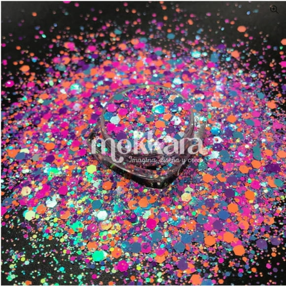 Glitter chunky