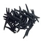thumbnail image 5 of 100 Piezas Maggot Grub Spoof Toys Juguete Falso Aterrador Y Repugnante Juguetes de Halloween Broma Asustar Gusanos Falsos para Rellenos de Bolsas de R negro, 5 of 5